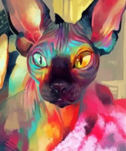 Sphynx paint by numbers