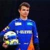 The Car Racer Lando Norris paint by numbers