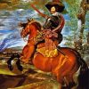 The Count Duke of Olivares Velazquez paint by numbers