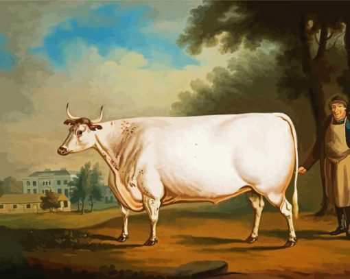 The White Ox paint by numbers