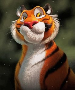 Tiger Animation Paint By Number