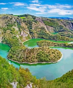 Uvac Canyon Serbia Paint By Number