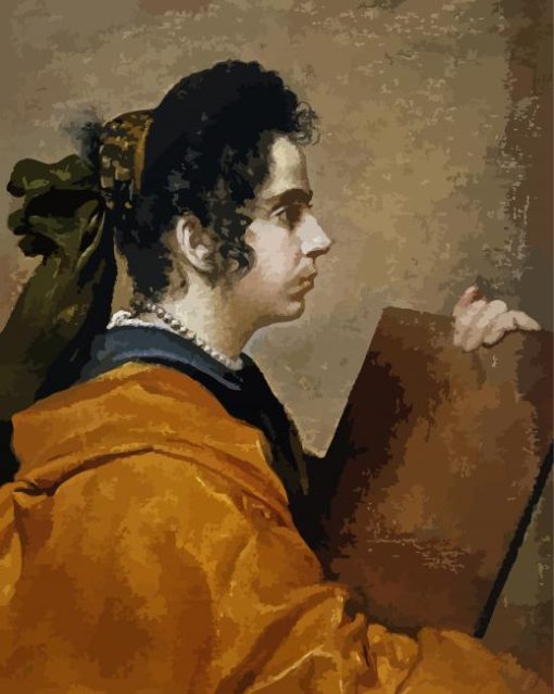 Velazquez Sibyl paint by numbers