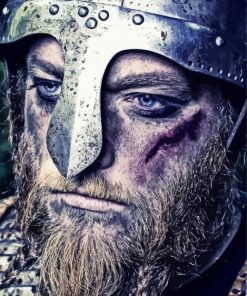Warrior Viking paint by numbers