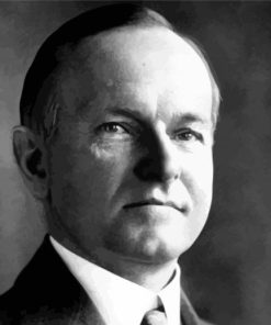 30th President of The US Calvin Coolidge paint by numbers