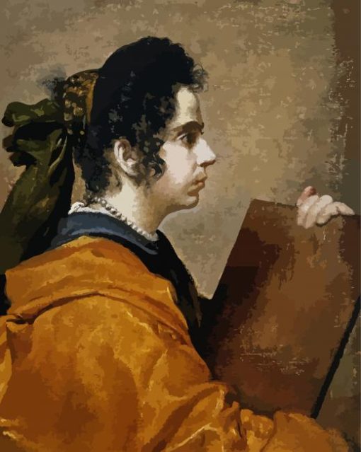 A Sybil Diego Velazquez paint by numbers