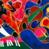Abstract Jazz Art paint by numbers
