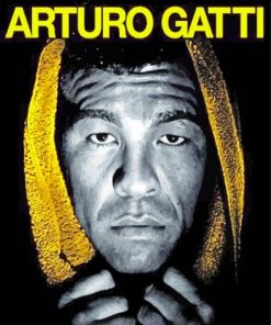 Arturo Gatti Poster paint by numbers