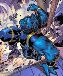 Beast X Men paint by numbers