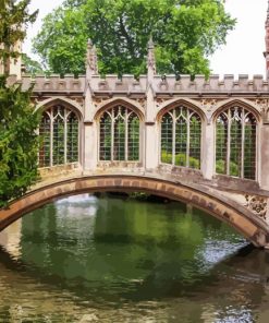 Cambridgeshire Bridge of Sighs paint by numbers