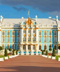 Catherine Palace Petersburg paint by numbers
