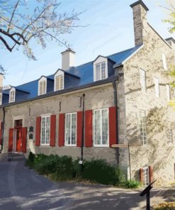 Château Ramezay Musée et Site Historique de Montreal paint by numbers