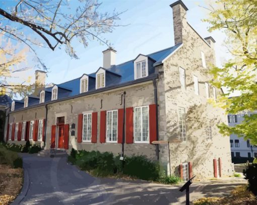 Château Ramezay Musée et Site Historique de Montreal paint by numbers