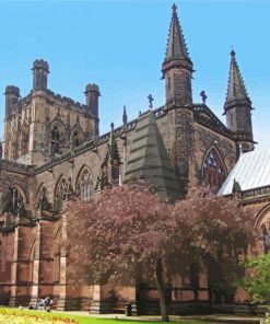 Chester Cathedral paint by numbers