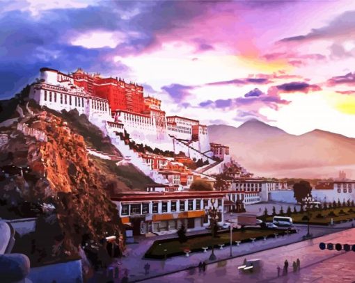 China Potala Palace paint by numbers