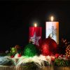 Christmas Candles paint by numbers
