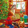 Christmas Gifts paint by numbers