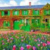 Claud Monet House Giverny paint by numbers