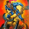 Cyclops X Men Superhero paint by numbers
