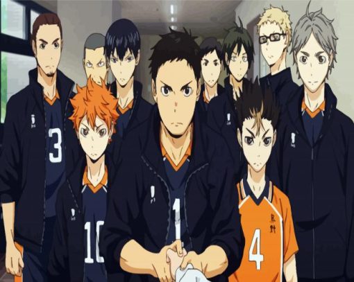 Daichi Sawamura and The Team paint by numbers