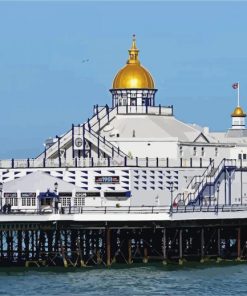 Eastbourne Pier paint by numbers