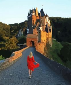 Eltz Castle Germany paint by numbers
