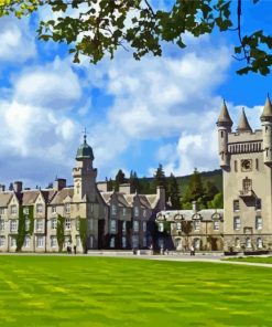 England Balmoral Castle Building paint by numbers