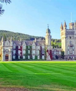 England Balmoral Castle paint by numbers