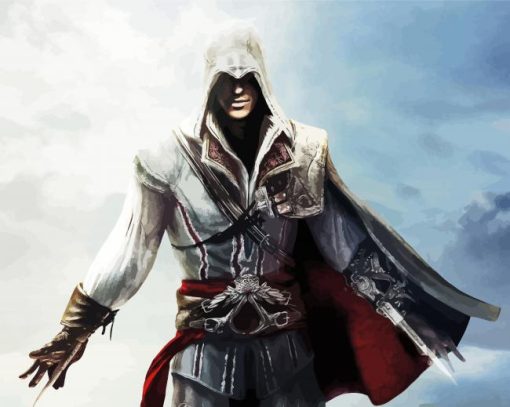 Ezio Assassin paint by numbers