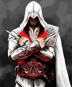 Ezio Assassin Creed paint by numbers
