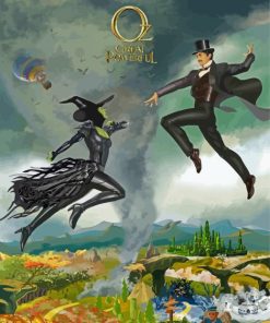 Fantasy Oz The Great and Powerful paint by numbers