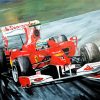 Ferrari F1 Art paint by numbers