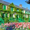 Giverny Monet House paint by numbers