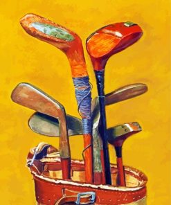 Golf Equipment paint by numbers