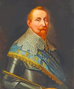 Gustavus Adolphus II paint by numbers