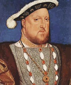 Hans Holbein The Younger Portrait of Henry Viii King paint by numbers