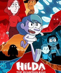 Hilda Animation paint by numbers