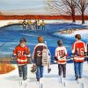 Little Hockey Match paint by numbers