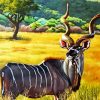 Kudu paint by numbers