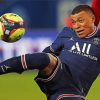 Kylian Mbappé Footballer paint by numbers