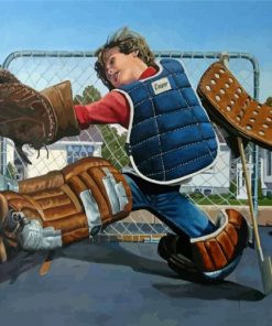 Little Hockey Goalie paint by numbers