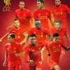 Liverpool FC Football Team paint by numbers