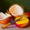 Mango And Coconut paint by numbers