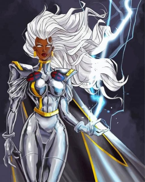 Marvel Storm X Men paint by numbers