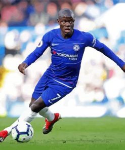 N Golo Kanté Chelsea paint by numbers