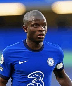 N Golo Kanté Football Player paint by numbers