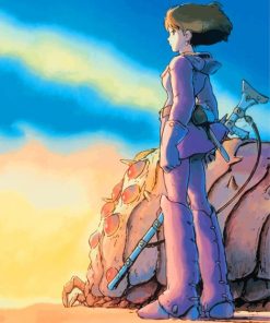 Nausicaa of The Valley of The Wind paint by numbers