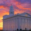 Nauvoo Temple paint by numbers