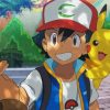 Pokémon Anime paint by numbers