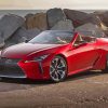 Red Lexus Car paint by numbers